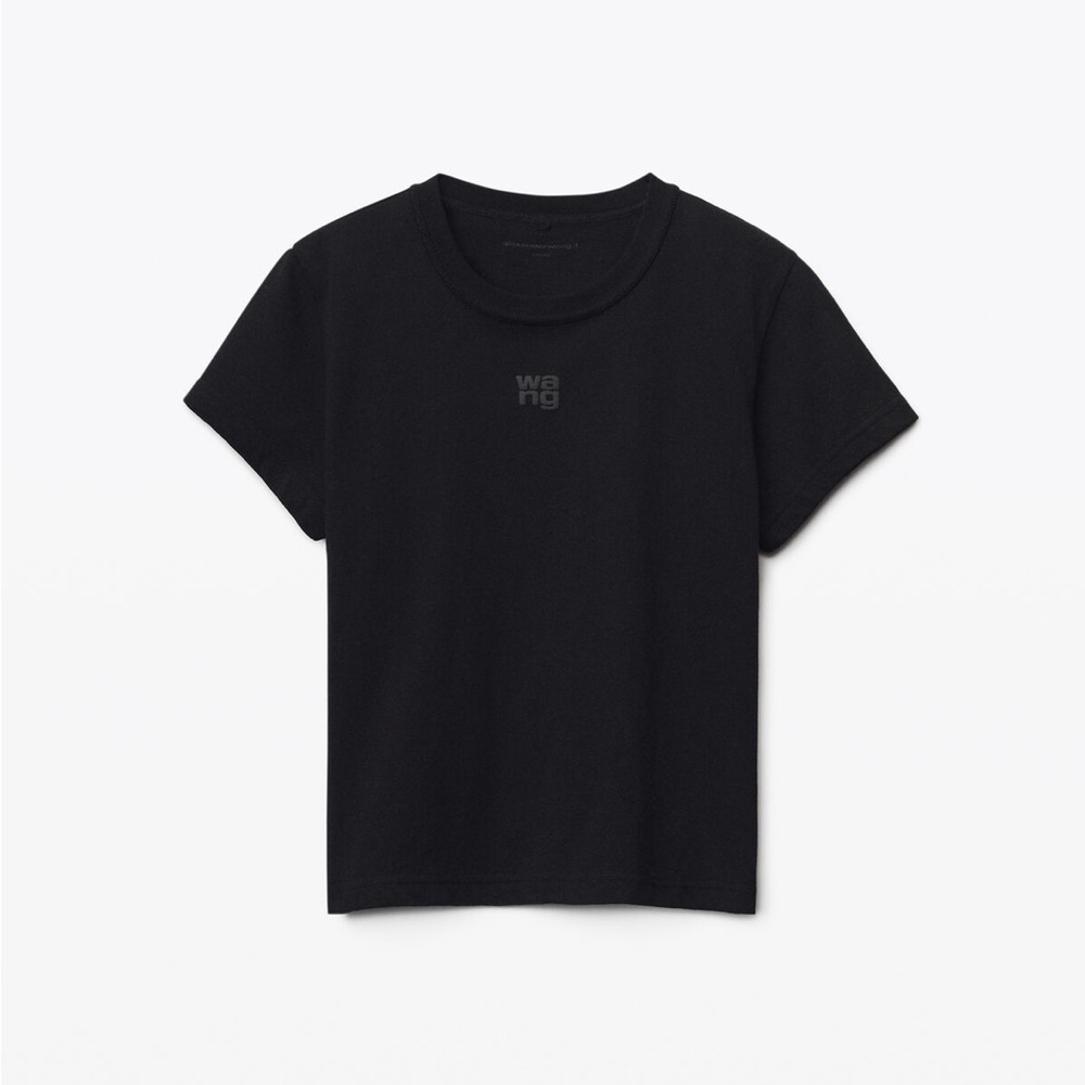 Alexander Wang Black Logo Tee